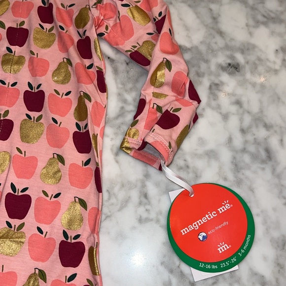 NWT MAGNETIC ME FALL FAVORITE COVERALL WITH BEAUTIFUL GOLD PRINT - Picture 6 of 7